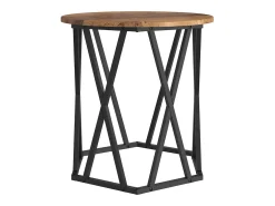 Mesa de Café 2 piezas Madera vieja 50 x 50 x 50 cm