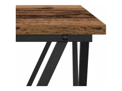 Mesa de Café 3 piezas Madera vieja 50 x 50 x 40 cm