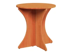 Mesa de Café 2 piezas Marrón cera 46 x 46 x 47 cm