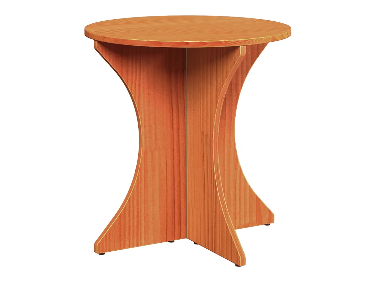 Mesa de Café 2 piezas Marrón cera 46 x 46 x 47 cm