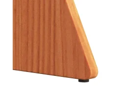 Mesa de Café 3 piezas Marrón cera 49 x 49 x 30 cm
