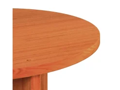 Mesa de Café 2 piezas Marrón cera 49 x 49 x 28 cm