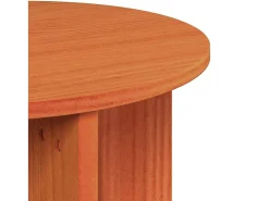 Mesa de Café 2 piezas Marrón cera 41.5 x 41.5 x 41 cm