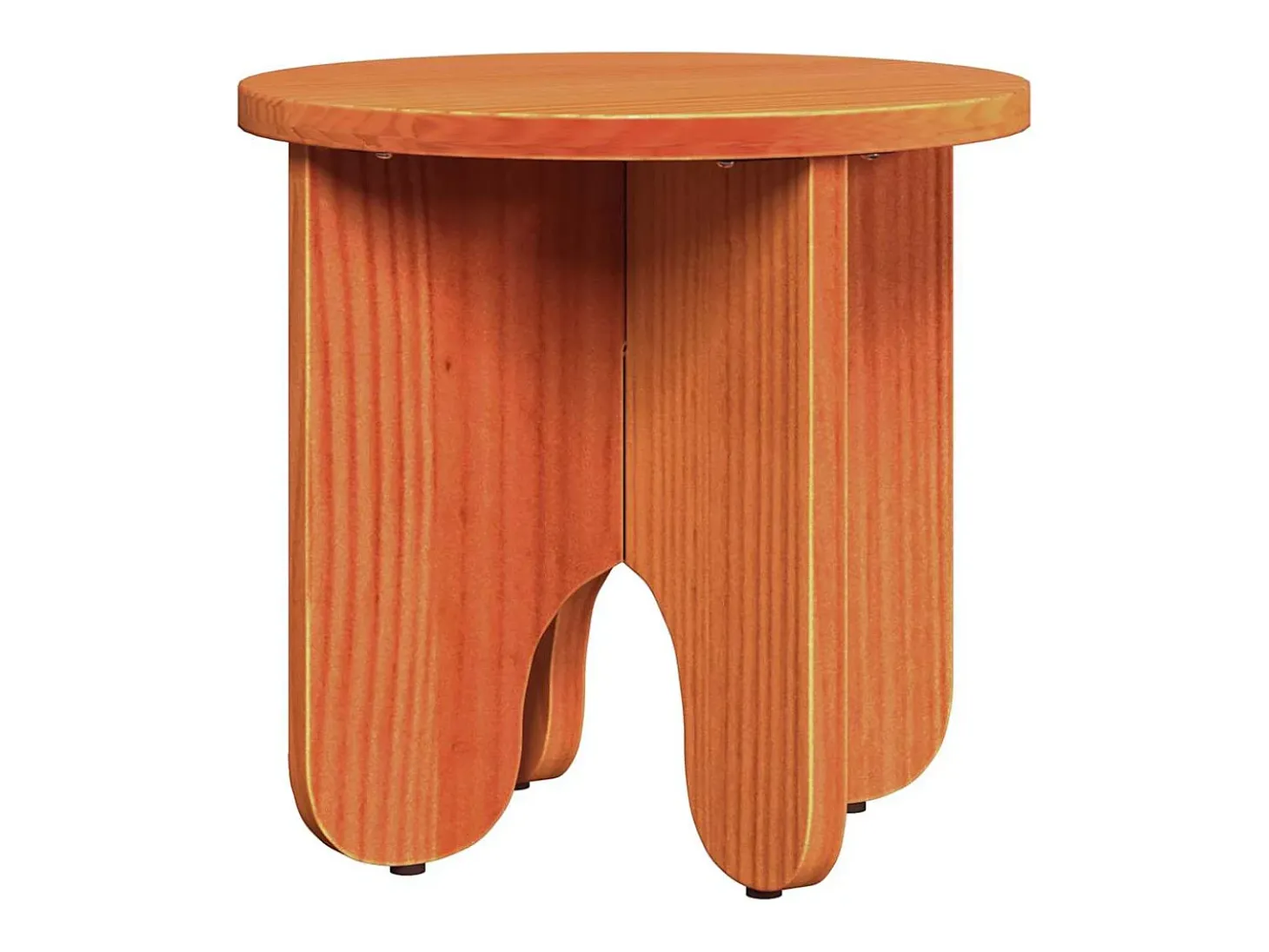 Mesa de Café 2 piezas Marrón cera 39.5 x 39.5 x 30 cm