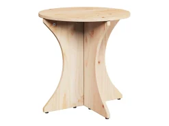 Mesa de Café 2 piezas Natural 46 x 46 x 47 cm