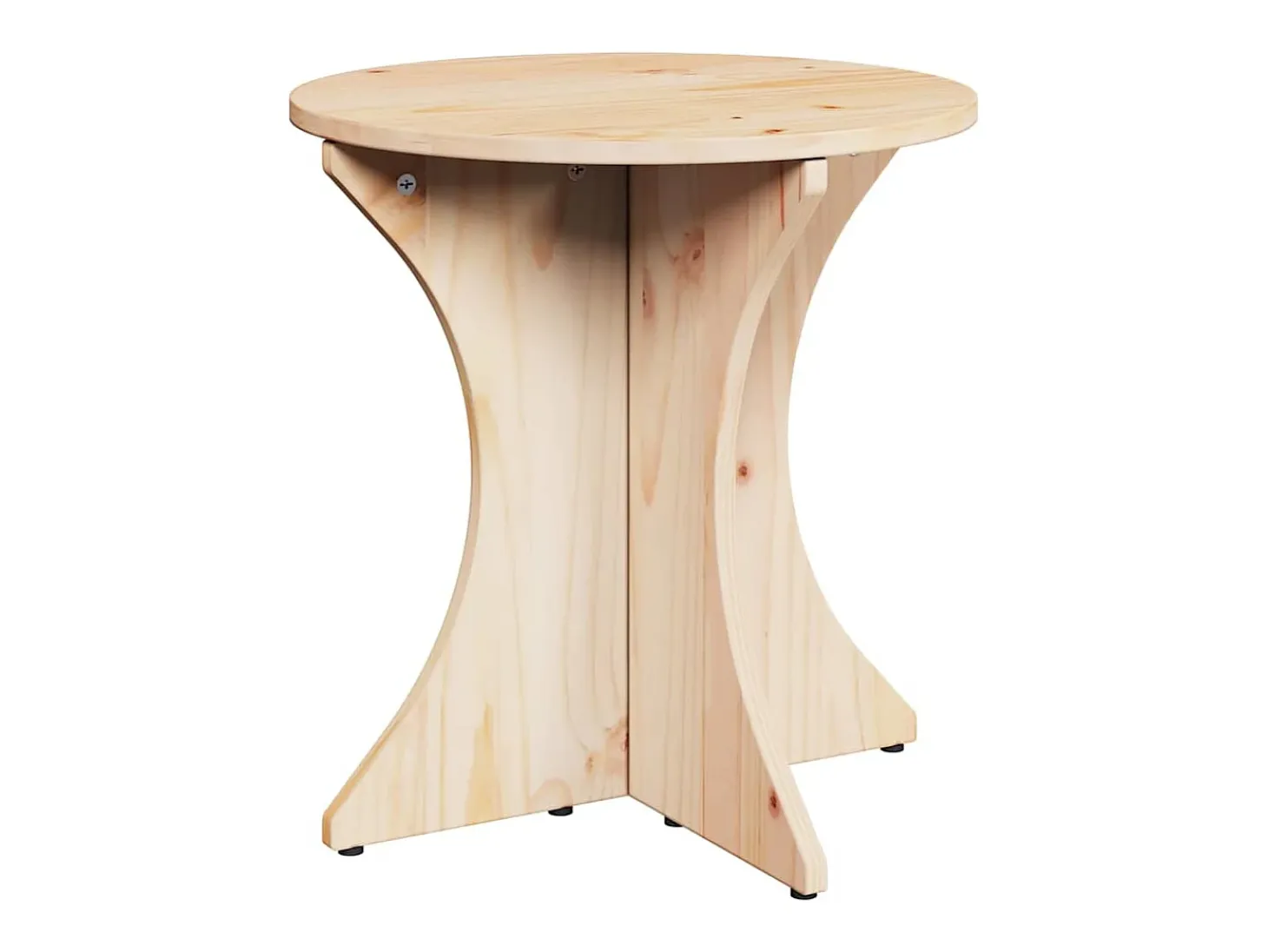 Mesa de Café 2 piezas Natural 46 x 46 x 47 cm