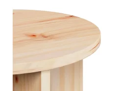 Mesa de Café 2 piezas Natural 39.5 x 39.5 x 30 cm