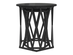 Mesa de Café 2 piezas Roble negro 50 x 50 x 50 cm