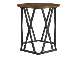 Mesa de Café 2 piezas Roble ahumado 50 x 50 x 50 cm