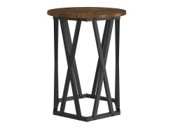 Mesa de Café 2 piezas Roble ahumado 50 x 50 x 50 cm