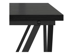 Mesa de Café 3 piezas Roble negro 50 x 50 x 40 cm
