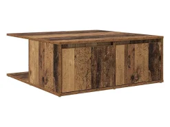 Mesa de Café con cajón Madera antigua 80 x 80 x 31 cm