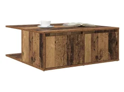 Mesa de Café con cajón Madera antigua 80 x 80 x 31 cm