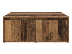 Mesa de Café con cajón Madera antigua 80 x 80 x 31 cm