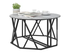 Mesa de Café Gris sonoma 80 x 80 x 42 cm