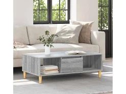 Mesa de Café Gris sonoma 103.5 x 60 x 35 cm