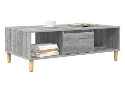 Mesa de Café Gris sonoma 103.5 x 60 x 35 cm