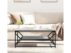 Mesa de Café Gris sonoma 90 x 50 x 40 cm