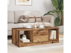 Mesa de Café Madera vieja 100 x 50 x 36 cm Madera contrachapada
