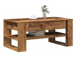 Mesa de Café Madera vieja 102 x 55 x 45 cm Madera contrachapada