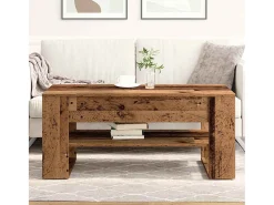 Mesa de Café Madera vieja 102 x 55 x 45 cm Madera contrachapada