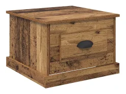 Mesa de Café Madera vieja 50 x 50 x 35 cm Madera contrachapada