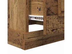 Mesa de Café Madera vieja 50 x 50 x 35 cm Madera contrachapada
