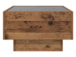 Mesa de Café Madera vieja 50 x 50 x 30 cm Madera contrachapada