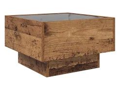 Mesa de Café Madera vieja 50 x 50 x 30 cm Madera contrachapada