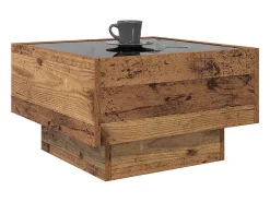 Mesa de Café Madera vieja 50 x 50 x 30 cm Madera contrachapada