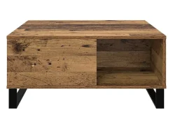 Mesa de Café Madera vieja 80 x 80 x 36.5 cm