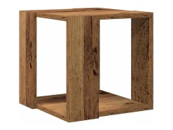 Mesa de Café Madera vieja 32 x 32 x 30 cm Madera contrachapada