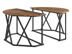Mesa de Café Madera vieja 80 x 80 x 42 cm