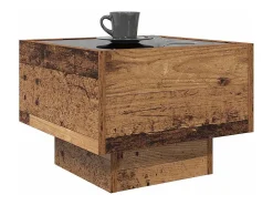 Mesa de Café Madera vieja 40 x 40 x 30 cm Madera contrachapada