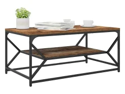 Mesa de Café Madera vieja 90 x 50 x 40 cm