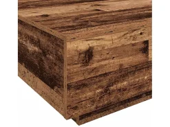 Mesa de Café Madera vieja 55 x 55 x 31 cm Madera contrachapada