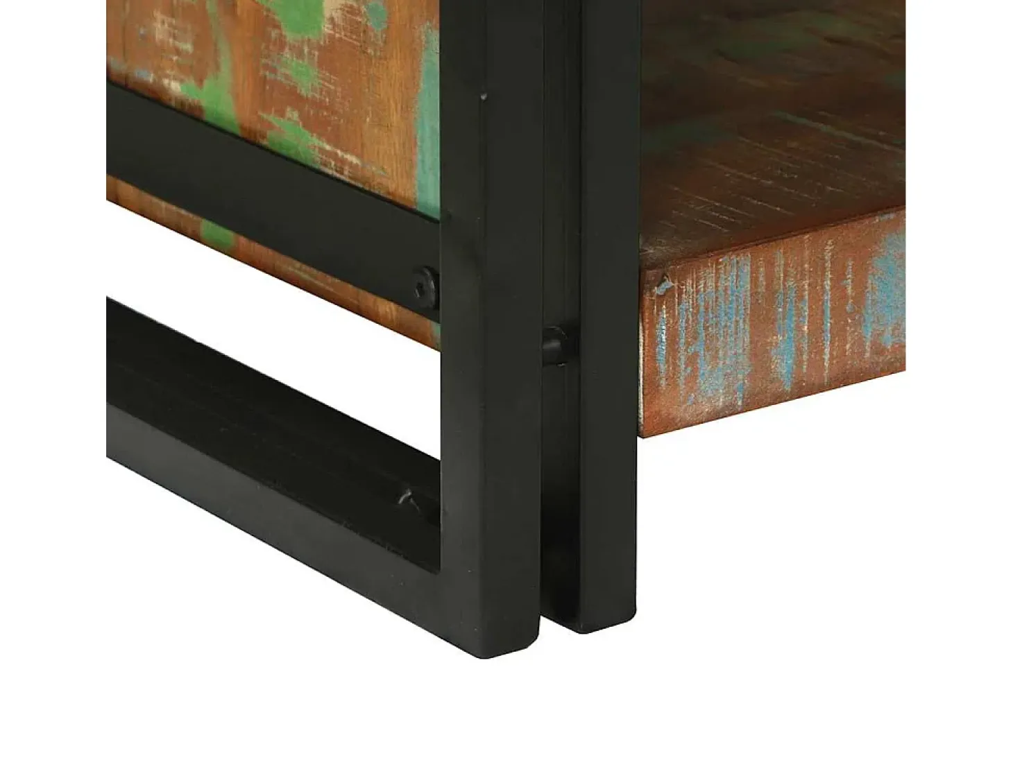 Mesa de Café Marrón 90 x 50 x 38 cm madera maciza reciclada