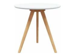 Mesa de Café Marrón 50 x 50 x 46 cm Madera maciza de Nogal
