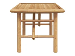 Mesa de Café Marrón 90 x 50 x 43 cm Bambú
