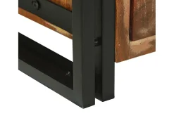Mesa de Café Marrón 90 x 50 x 38 cm madera maciza reciclada