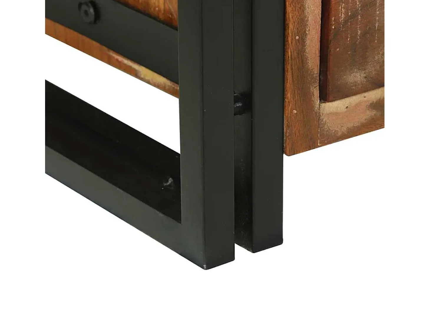 Mesa de Café Marrón 90 x 50 x 38 cm madera maciza reciclada
