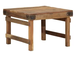 Mesa de Café Marrón 60 x 55 x 40 cm madera maciza reciclada