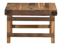 Mesa de Café Marrón 60 x 55 x 40 cm madera maciza reciclada