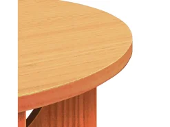 Mesa de Café Marrón cera 50 x 50 x 35 cm Madera maciza de pino