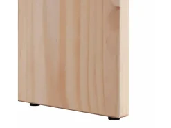 Mesa de Café Natural 50 x 50 x 35 cm Madera maciza de pino