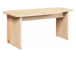 Mesa de Café Natural 100 x 69 x 35.5 cm Madera maciza de pino