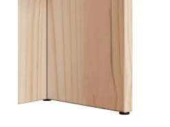 Mesa de Café Natural 80 x 39.5 x 35 cm Madera maciza de Pino