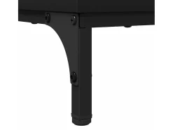 Mesa de Café Negro 90 x 49 x 46 cm Madera contrachapada