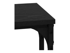 Mesa de Café Nido 3 piezas Roble negro 50.5 x 35 x 53 cm