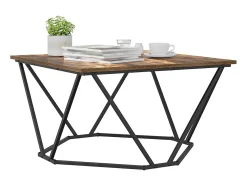 Mesa de Café Roble ahumado 80 x 80 x 45 cm